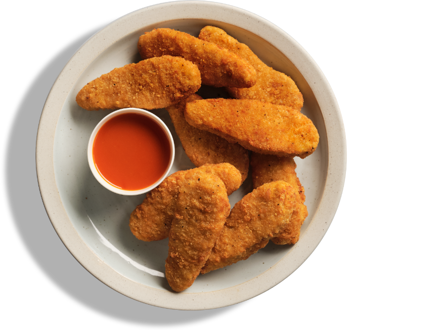 Plate of Chicken Tenders