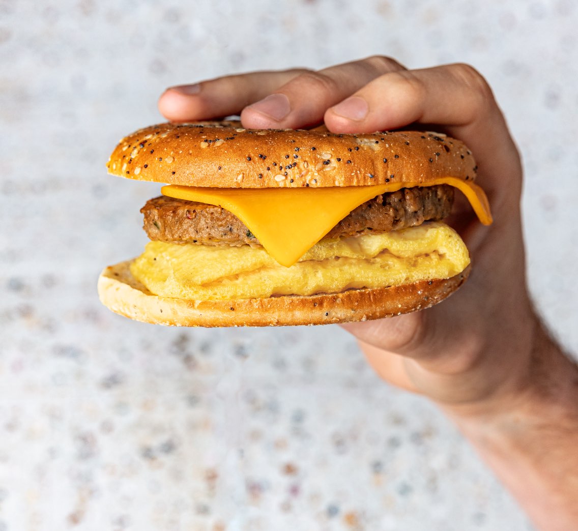 Peet's Coffee Everything Plant-Based Sandwich