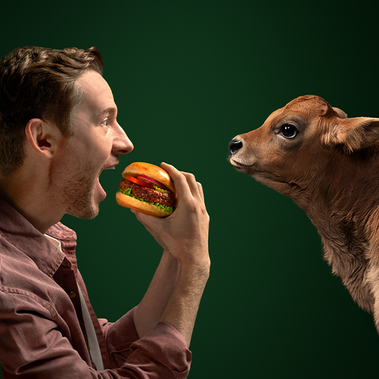 MAN LOOKING AT BARBARA