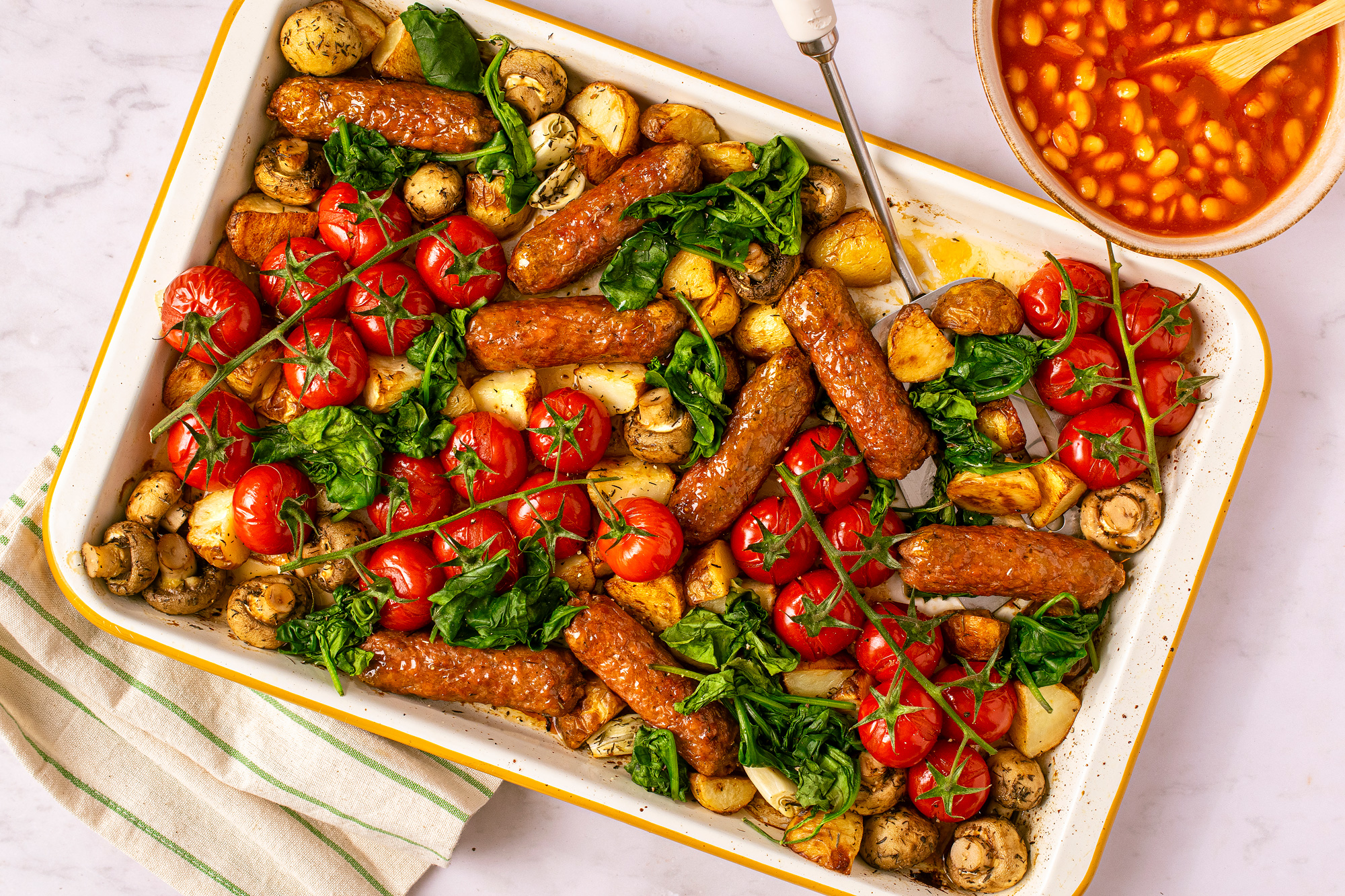 Beyond Sausage Traybake