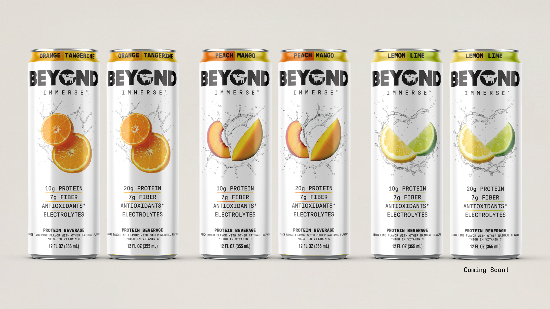 Beyond Immerse Protein Drinks