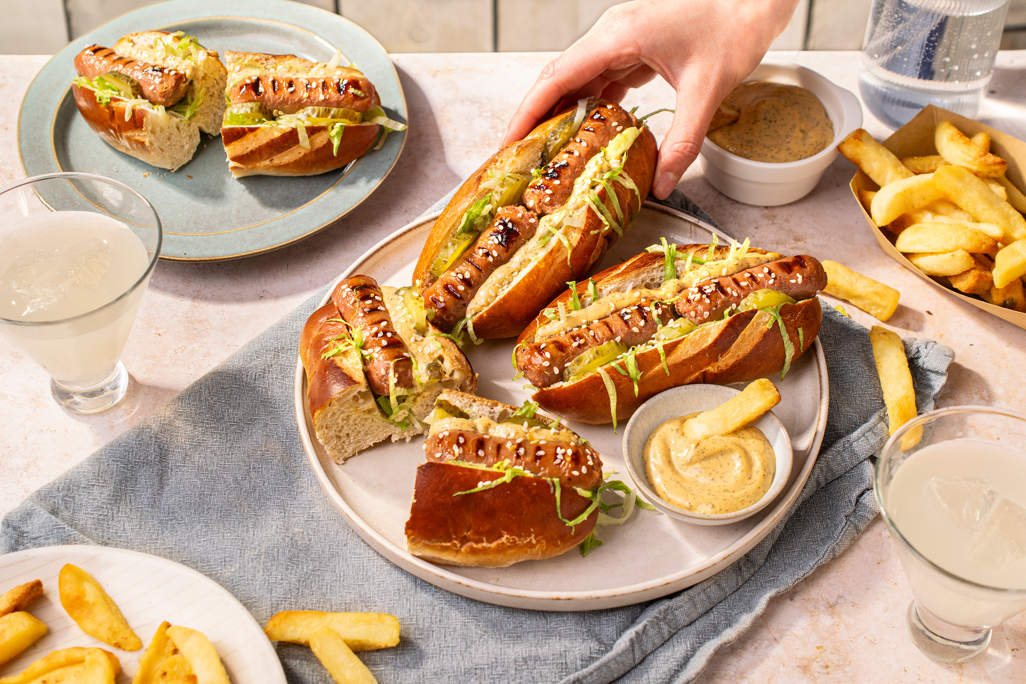 Karen Carney’s Beyond Meat Stadium Hot Dogs