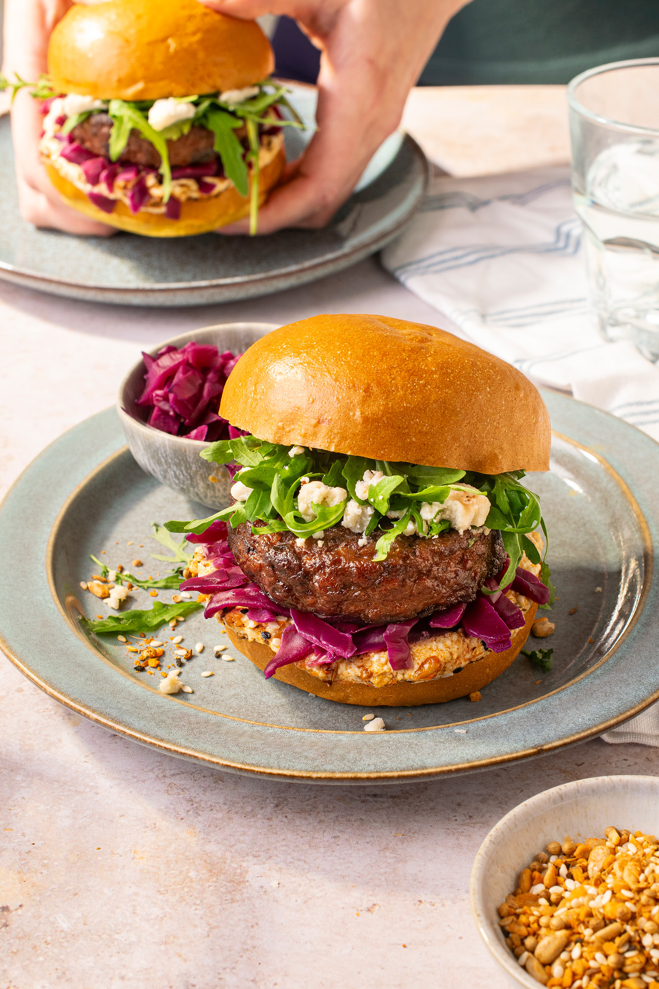 Karen Carney’s 10 Minute Beyond Meat Protein Burger
