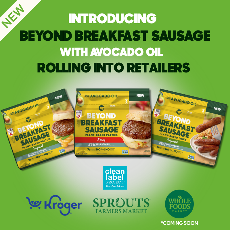Beyond Breakfast Sausage with avocado oil