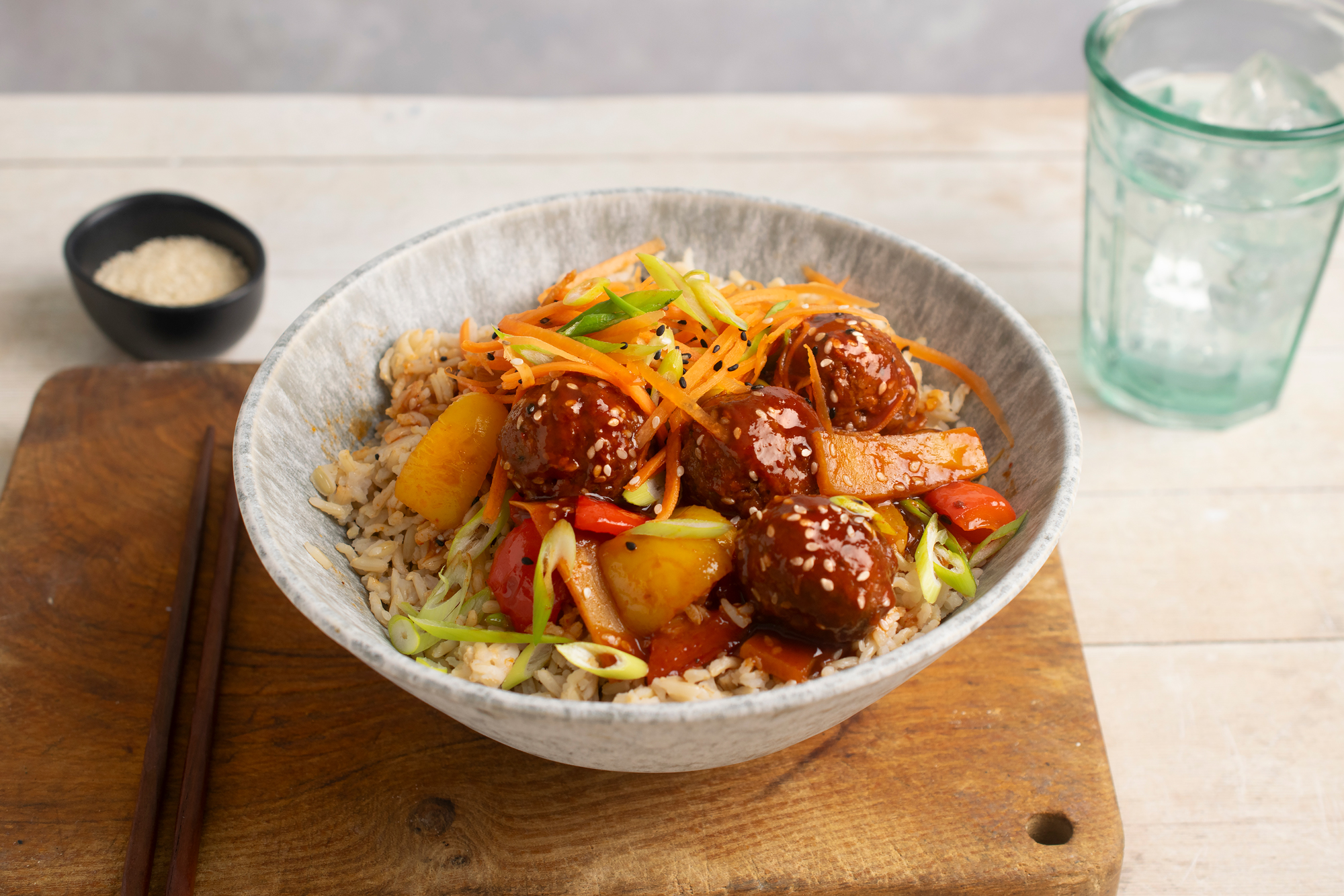 SWEET & SOUR MEATBALLS